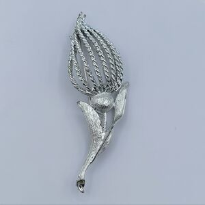 Sarah Coventry Silver Brooch